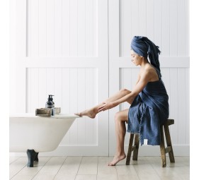 Indigo Bath Sheet