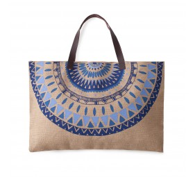 Majorelle Jute Bag