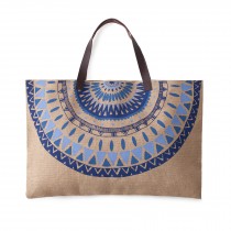 Majorelle Jute Bag